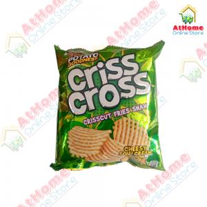 Criss Cross, Cheesy Sour Cream & Onion, 20g