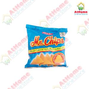 JnJ, Mr. Chips Nacho Cheese Flavored Corn Chips, 26g