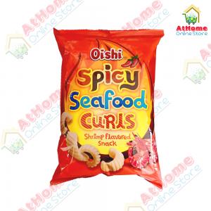 Oishi, Spicy Seafood Curls, 90g