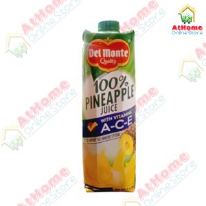 Del Monte, 100% Pineapple Juicew/ Vit. A-C-E Drink, 1L