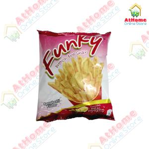 Funky, French Fry Snax, Spaghetti Flavor, 23g