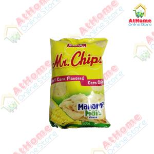 JnJ, Mr. Chips, Sweet Corn Flavored Corn Chips, 45g