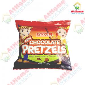 JnJ, Mini Chocolate Pretzels, 28g