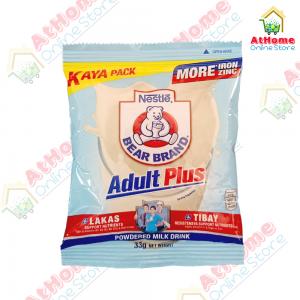 Bear Brand, Adult Plus Powdered Milk, 33g